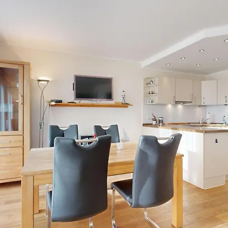 公寓 Strandnahe Mit 2 Schlafzimmern Und Terrasse, Residenz Margarete, *
