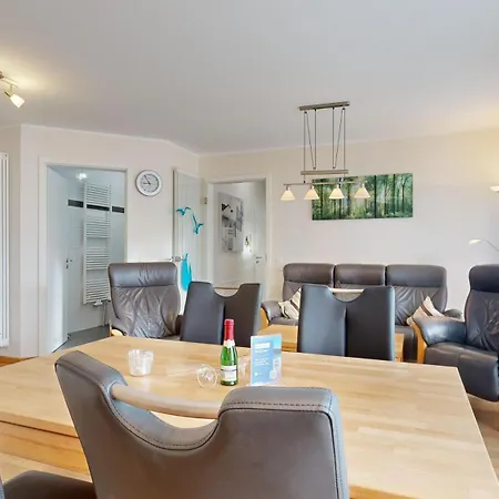 公寓 Strandnahe Mit 2 Schlafzimmern Und Terrasse, Residenz Margarete, 宾茨