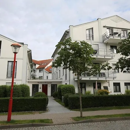 公寓 Strandnahe Mit 2 Schlafzimmern Und Terrasse, Residenz Margarete, 宾茨
