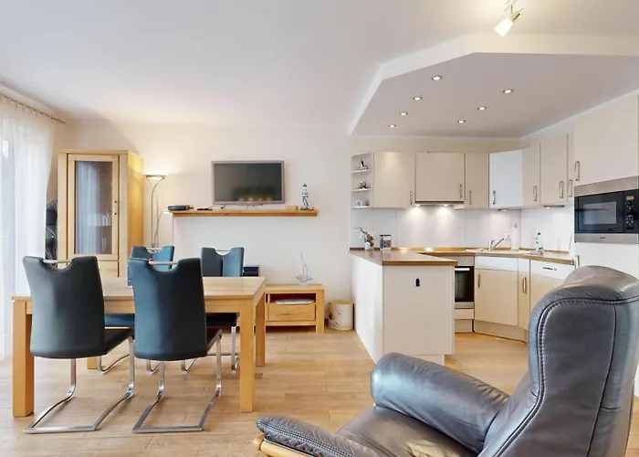 Strandnahe Mit 2 Schlafzimmern Und Terrasse, Residenz Margarete, Lejlighed *