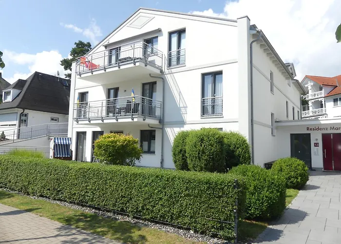 Strandnahe Mit 2 Schlafzimmern Und Terrasse, Residenz Margarete, Binz